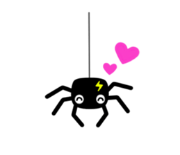 Dum-Dum (Black Tiny Spider) sticker #3465779