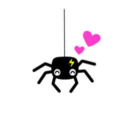 Dum-Dum (Black Tiny Spider) sticker #3465779