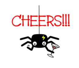 Dum-Dum (Black Tiny Spider) sticker #3465780