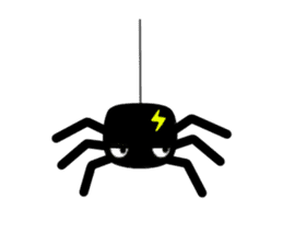 Dum-Dum (Black Tiny Spider) sticker #3465783