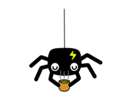 Dum-Dum (Black Tiny Spider) sticker #3465786