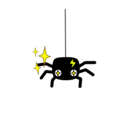 Dum-Dum (Black Tiny Spider) sticker #3465788