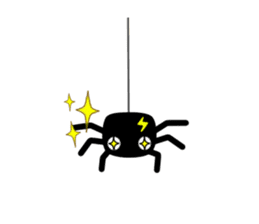 Dum-Dum (Black Tiny Spider) sticker #3465788