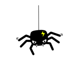 Dum-Dum (Black Tiny Spider) sticker #3465789