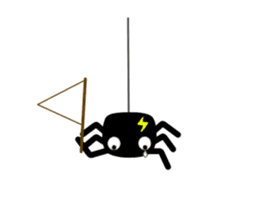 Dum-Dum (Black Tiny Spider) sticker #3465791