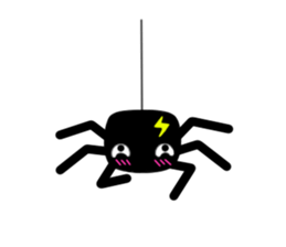 Dum-Dum (Black Tiny Spider) sticker #3465793