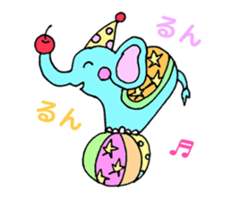 The circus!! sticker #3466331