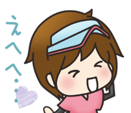 Fishing Girl MIPPI sticker #3466499