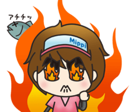 Fishing Girl MIPPI sticker #3466508