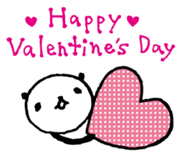 Every day of a panda in February sticker #3466554