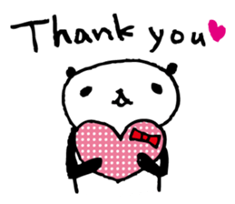 Every day of a panda in February sticker #3466558