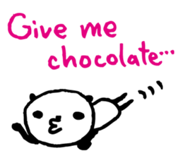 Every day of a panda in February sticker #3466567