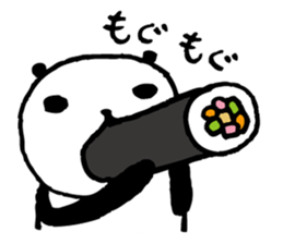 Every day of a panda in February sticker #3466593