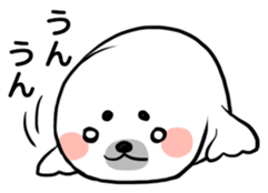 Gentle seal sticker #3466797