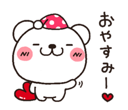 bear heart 10 sticker #3467715