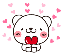 bear heart 10 sticker #3467737