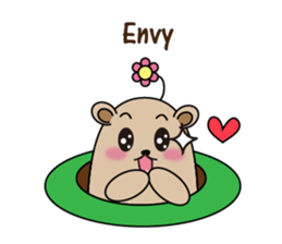 Cute little underground (in English) sticker #3467984