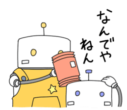 Maid's robot sticker sticker #3468261