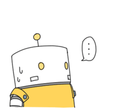 Maid's robot sticker sticker #3468264