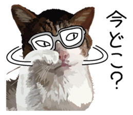 Megane&masukuNeko sticker #3468495