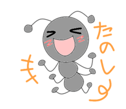 Circle ant sticker #3468923