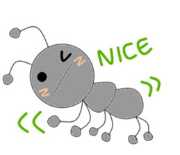 Circle ant sticker #3468934