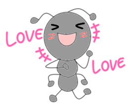 Circle ant sticker #3468943