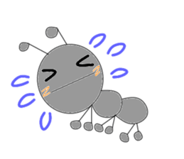 Circle ant sticker #3468953