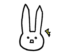 rabbit ear changes sticker #3469638