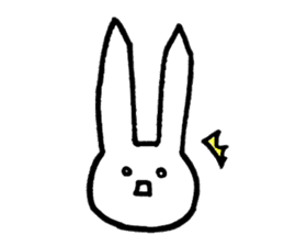 rabbit ear changes sticker #3469638