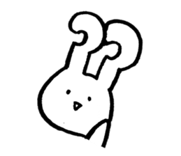 rabbit ear changes sticker #3469640