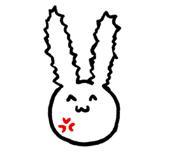 rabbit ear changes sticker #3469641