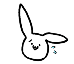 rabbit ear changes sticker #3469644