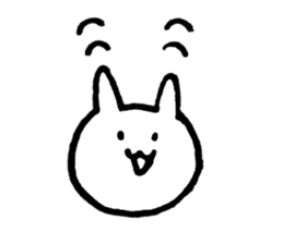 rabbit ear changes sticker #3469647