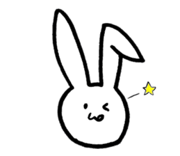 rabbit ear changes sticker #3469649