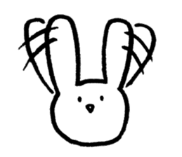 rabbit ear changes sticker #3469655