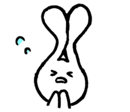 rabbit ear changes sticker #3469659
