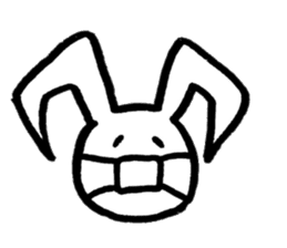 rabbit ear changes sticker #3469669