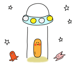 The sausage man and his friends(English) sticker #3470074