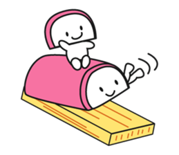 Kamaboko tan sticker #3470116