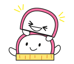 Kamaboko tan sticker #3470118