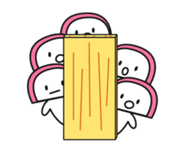 Kamaboko tan sticker #3470127