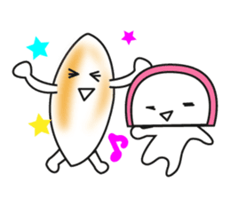 Kamaboko tan sticker #3470153