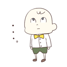 Little get suck children sticker #3470154