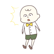 Little get suck children sticker #3470156