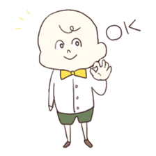 Little get suck children sticker #3470157