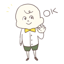 Little get suck children sticker #3470157