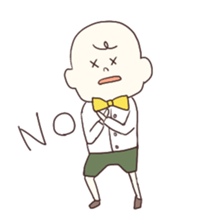 Little get suck children sticker #3470158