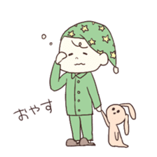 Little get suck children sticker #3470159