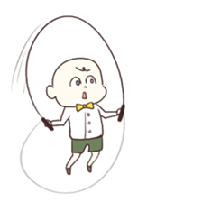 Little get suck children sticker #3470160